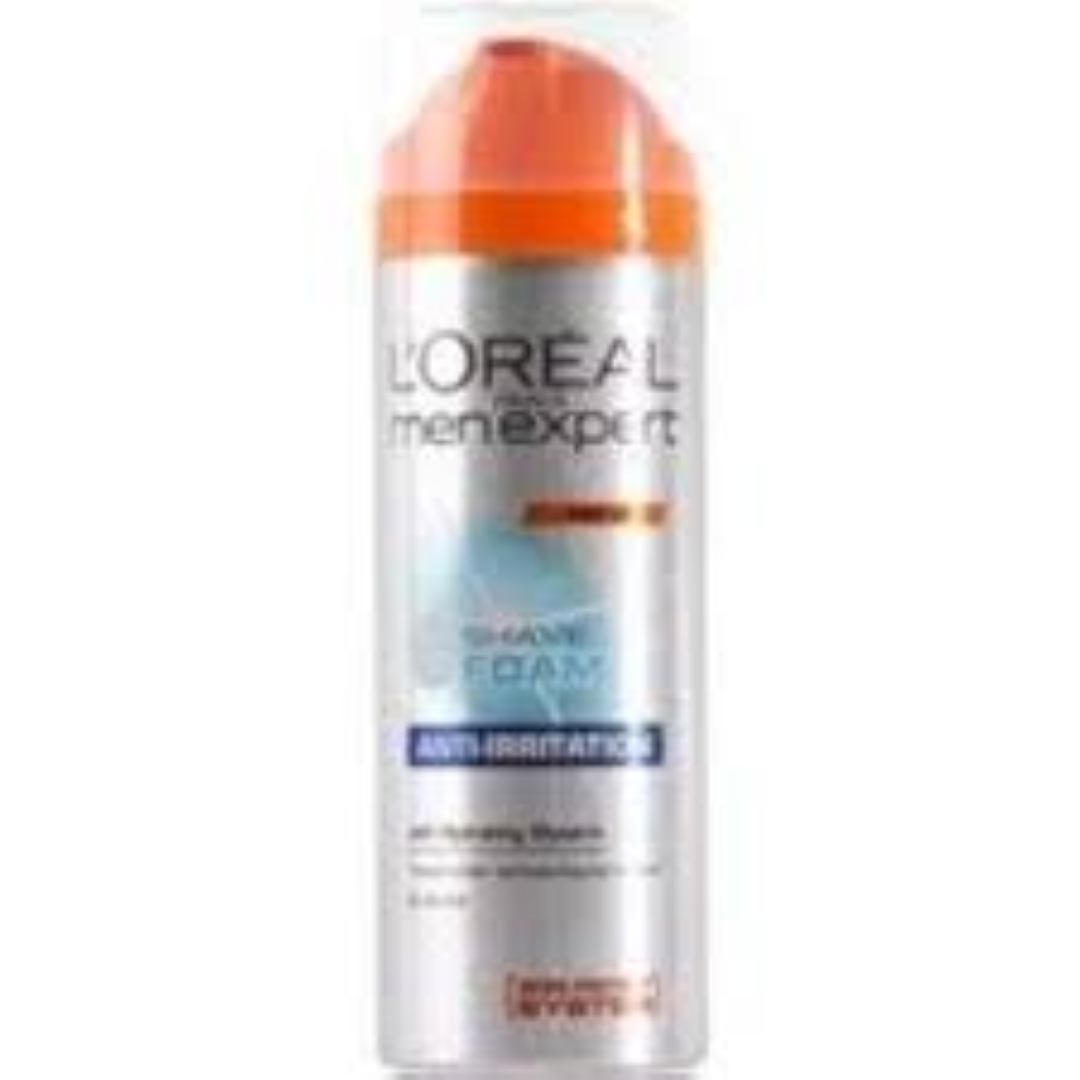 LOREAL ANTI-IRRITATION SHAVING FOAM 200ML
